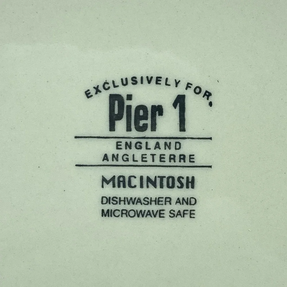 Pier 1 Macintosh Salad Plates Set Of 2  8